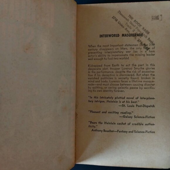 Robert A. Heinlein Collection -  9 Books - Picture 10 of 14